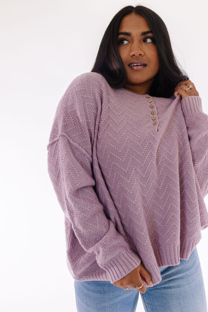 Bromley Sweater in Lavender