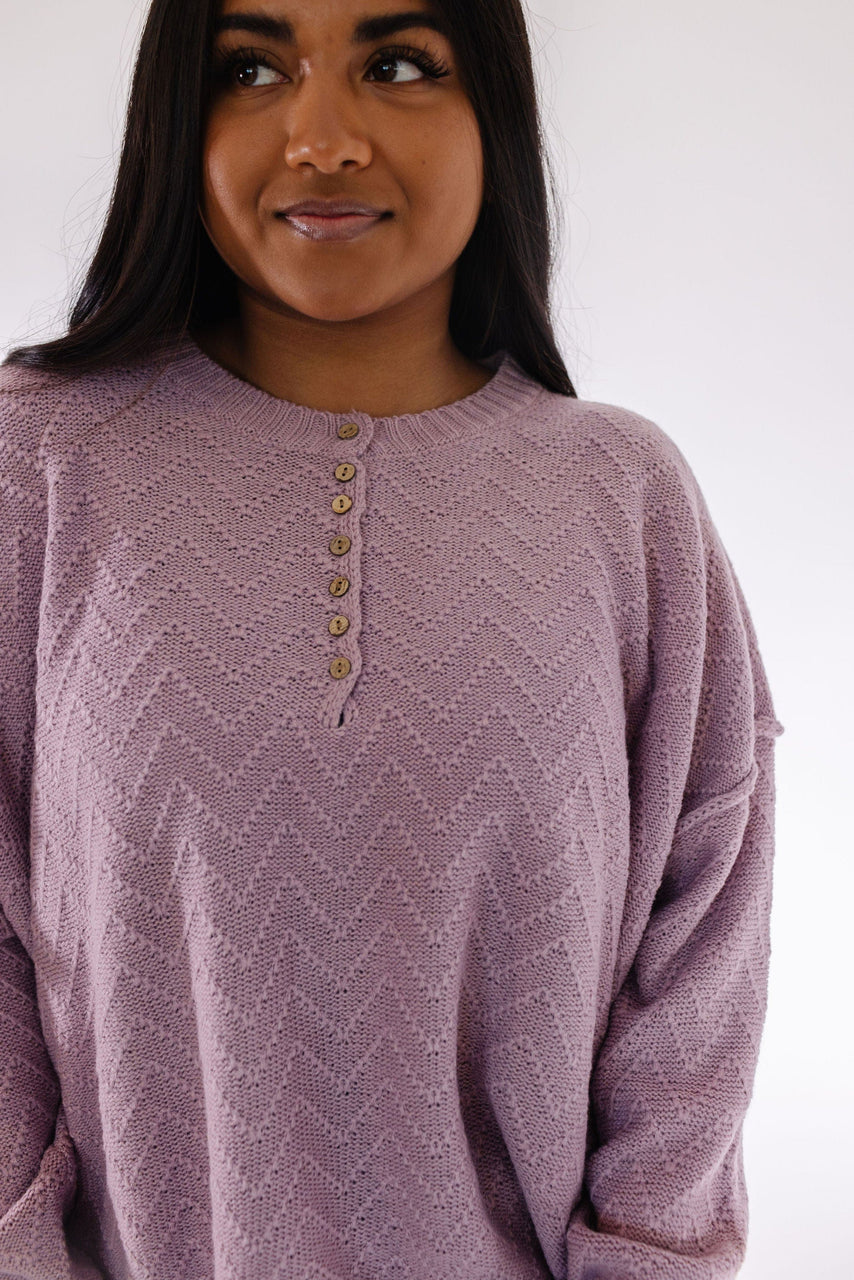 Bromley Sweater in Lavender