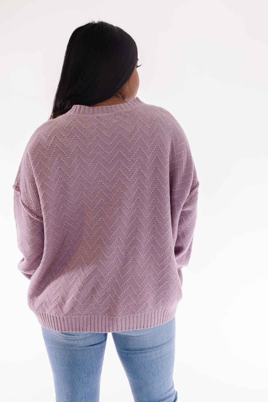 Bromley Sweater in Lavender
