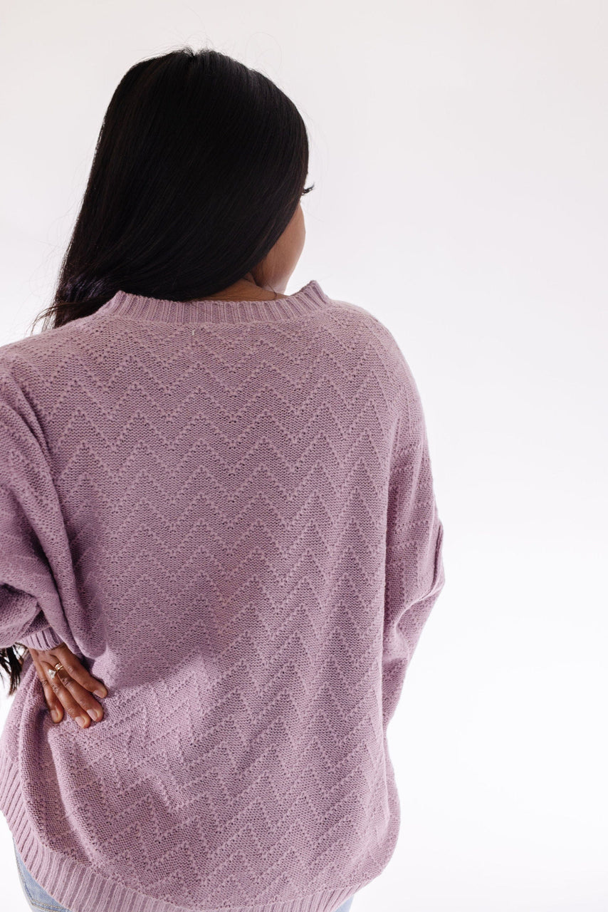 Bromley Sweater in Lavender