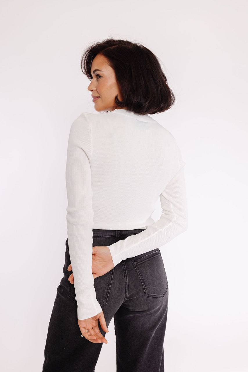 Camila Tee in White