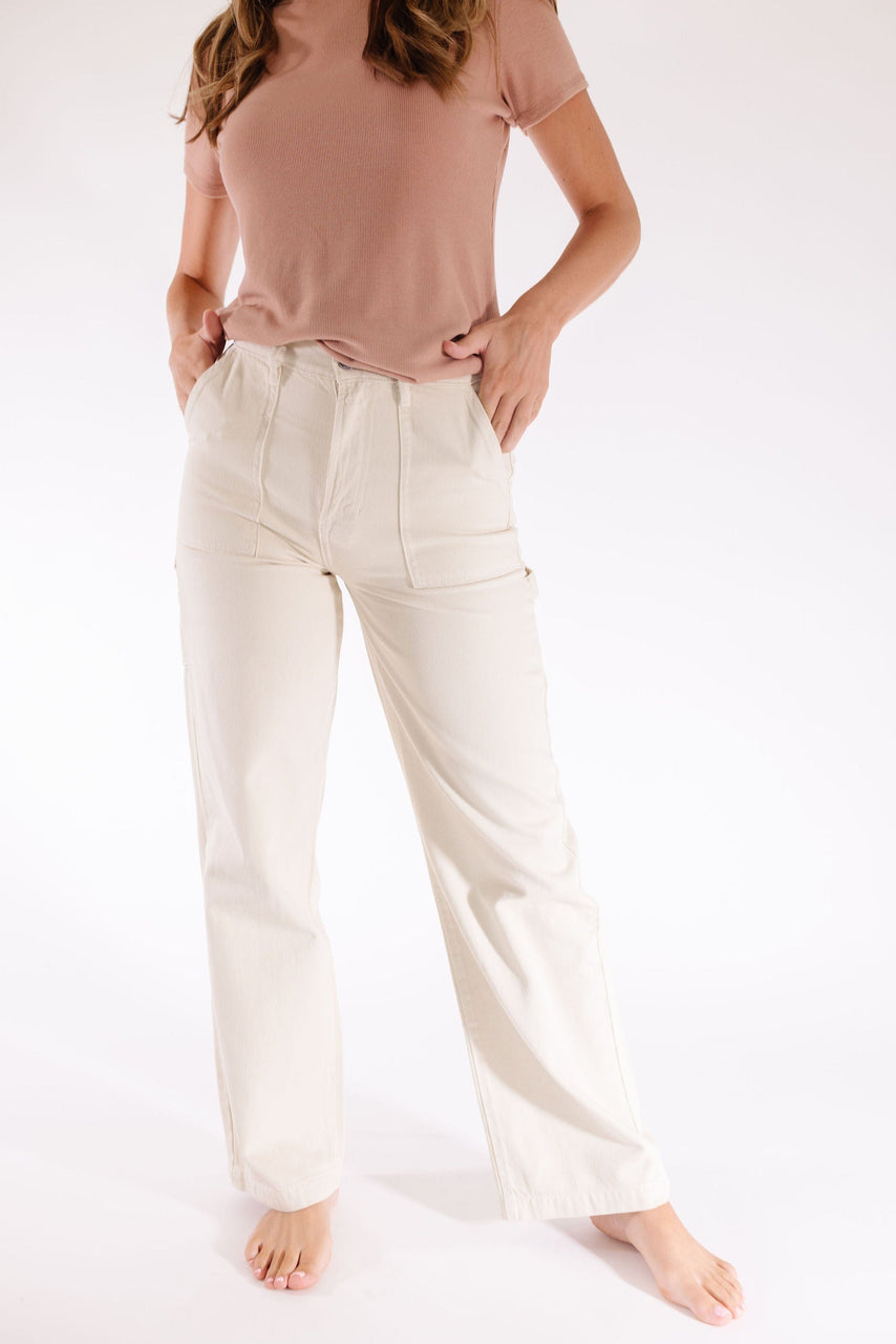 Logan Carpenter Denim in Stone