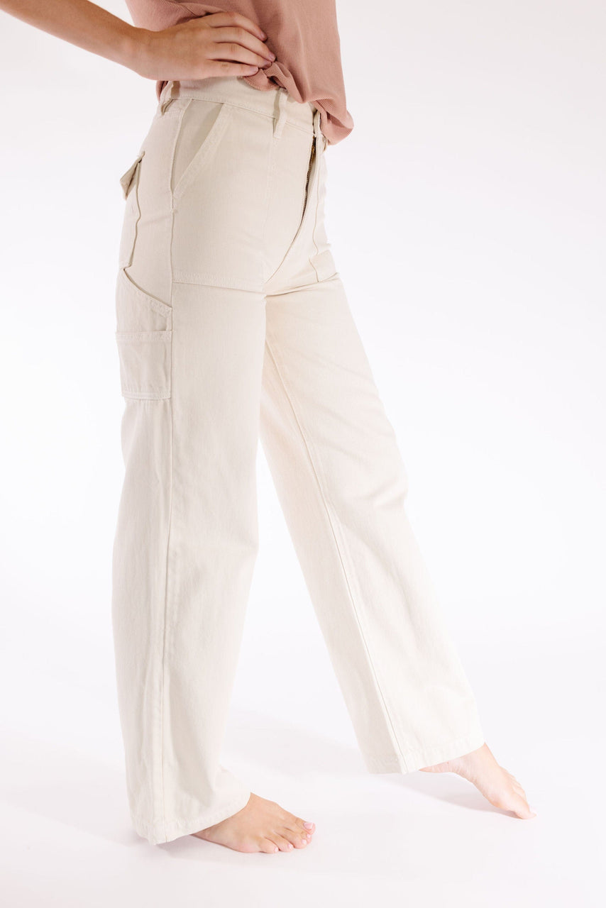 Logan Carpenter Denim in Stone