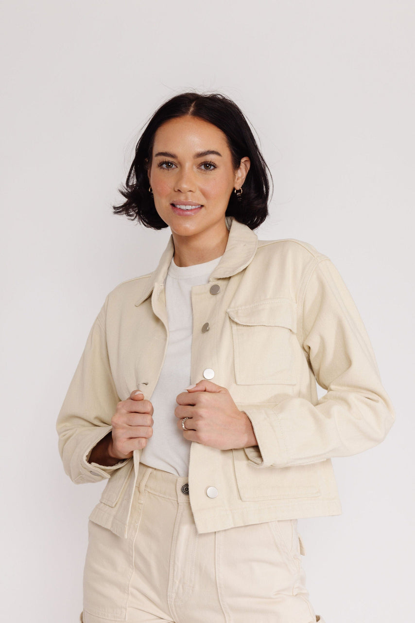 Dash Jacket in Cream