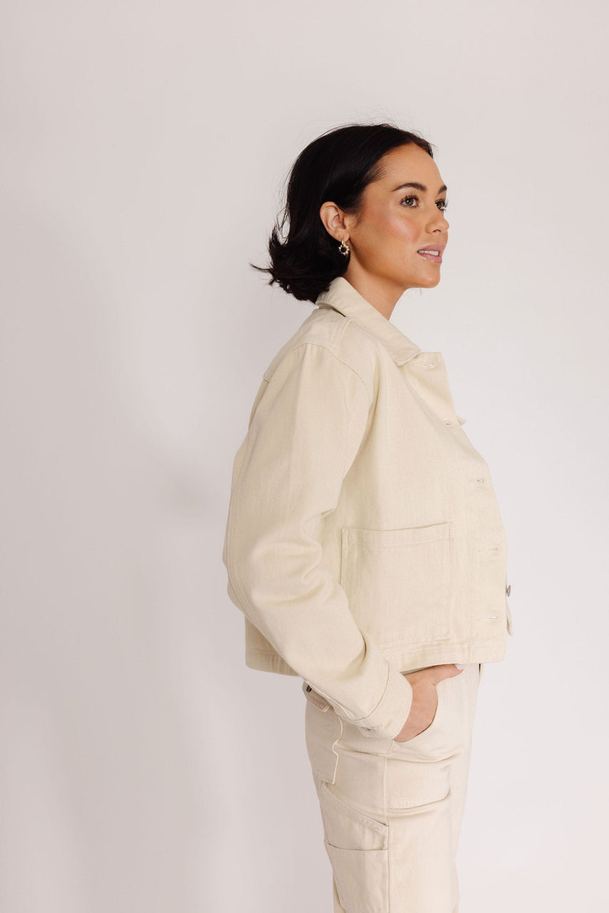 Dash Jacket in Cream