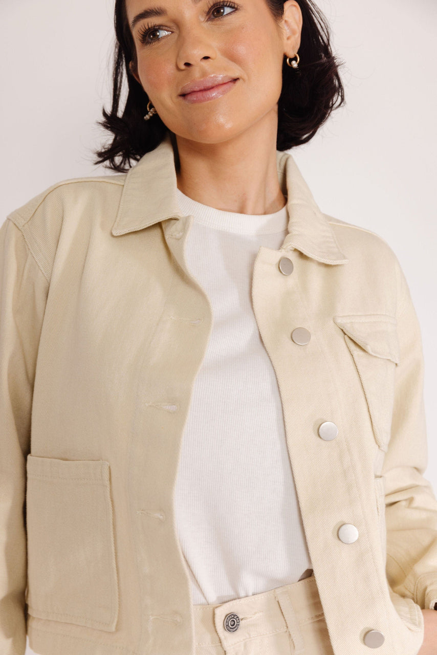 Dash Jacket in Cream