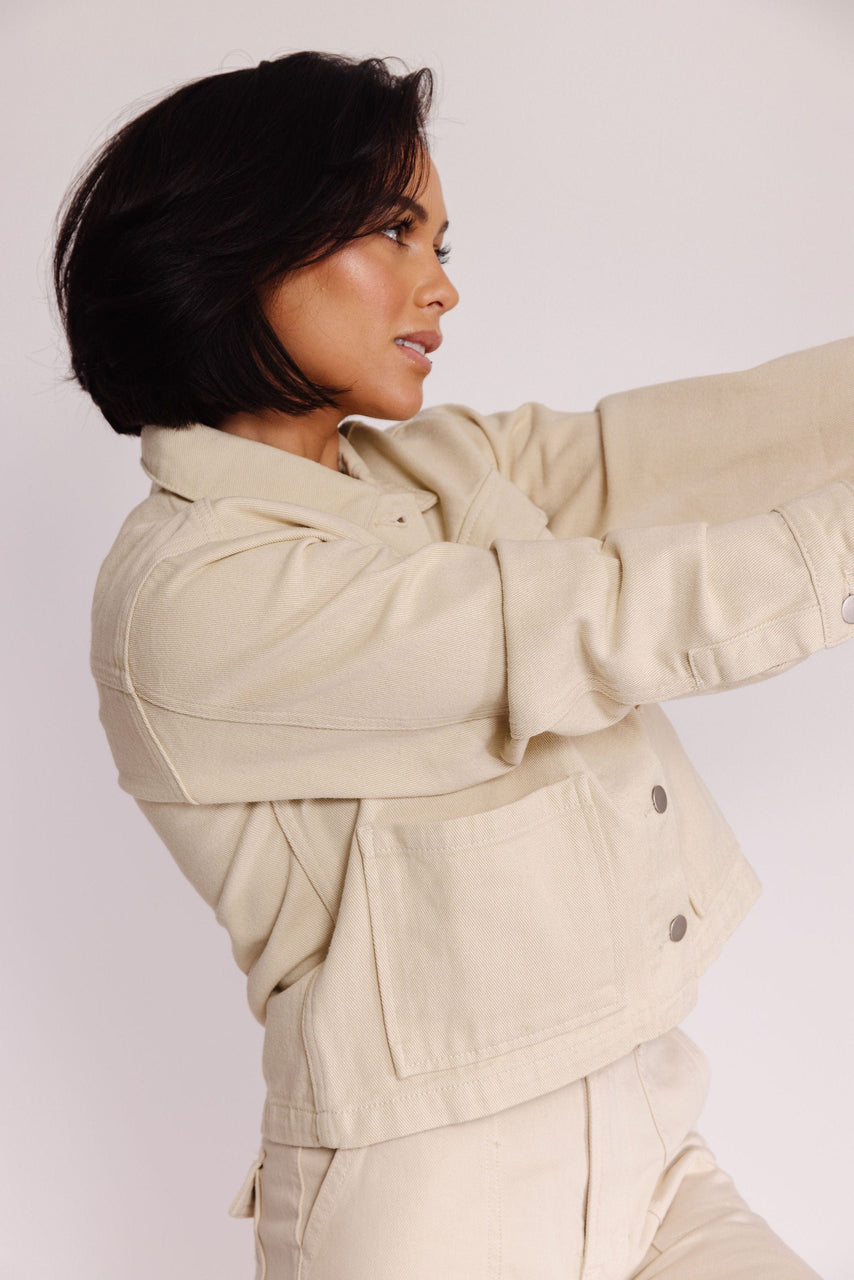 Dash Jacket in Cream