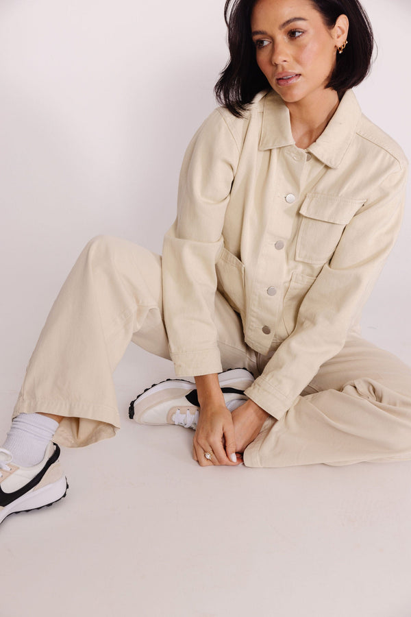 Dash Jacket in Cream