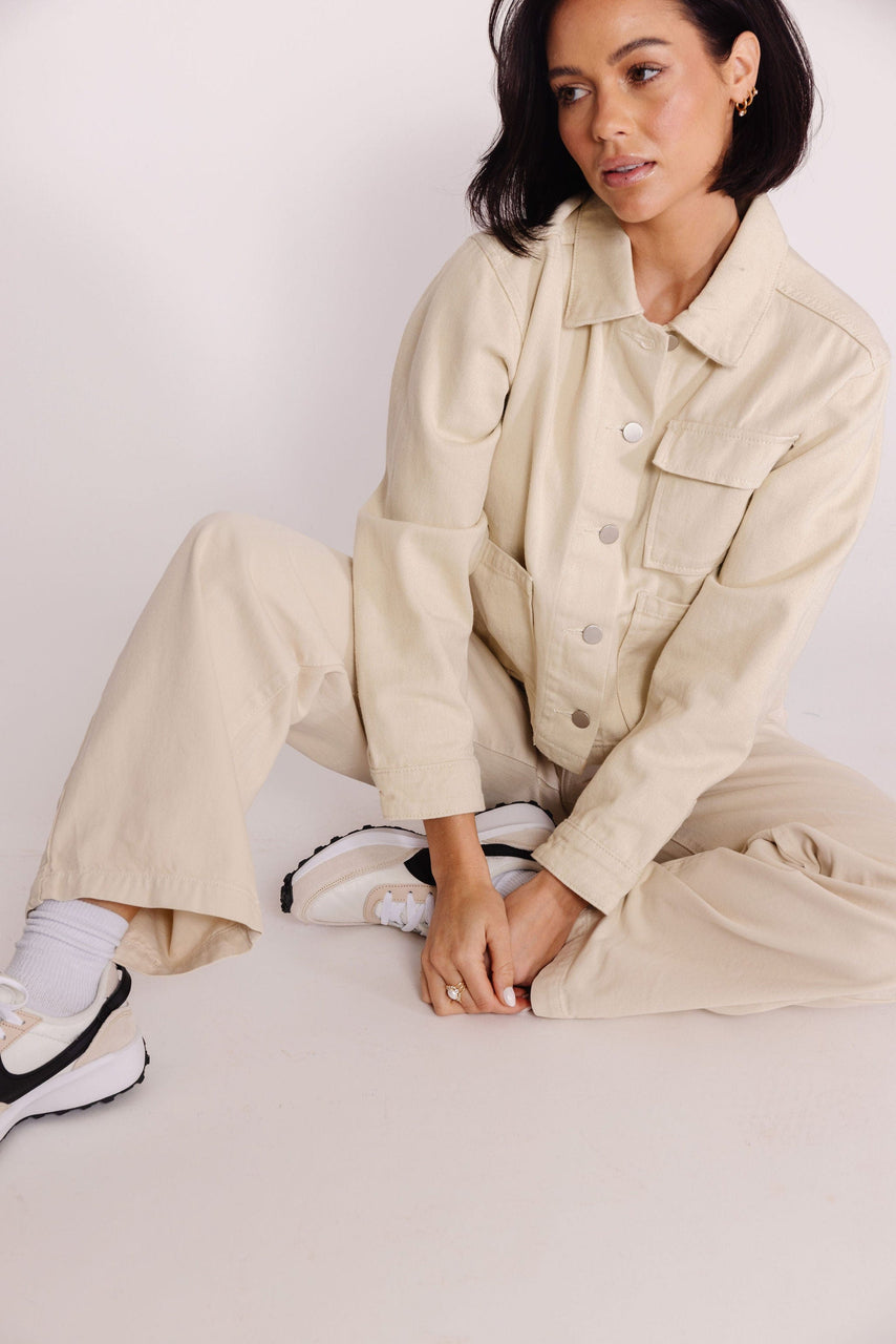 Dash Jacket in Cream