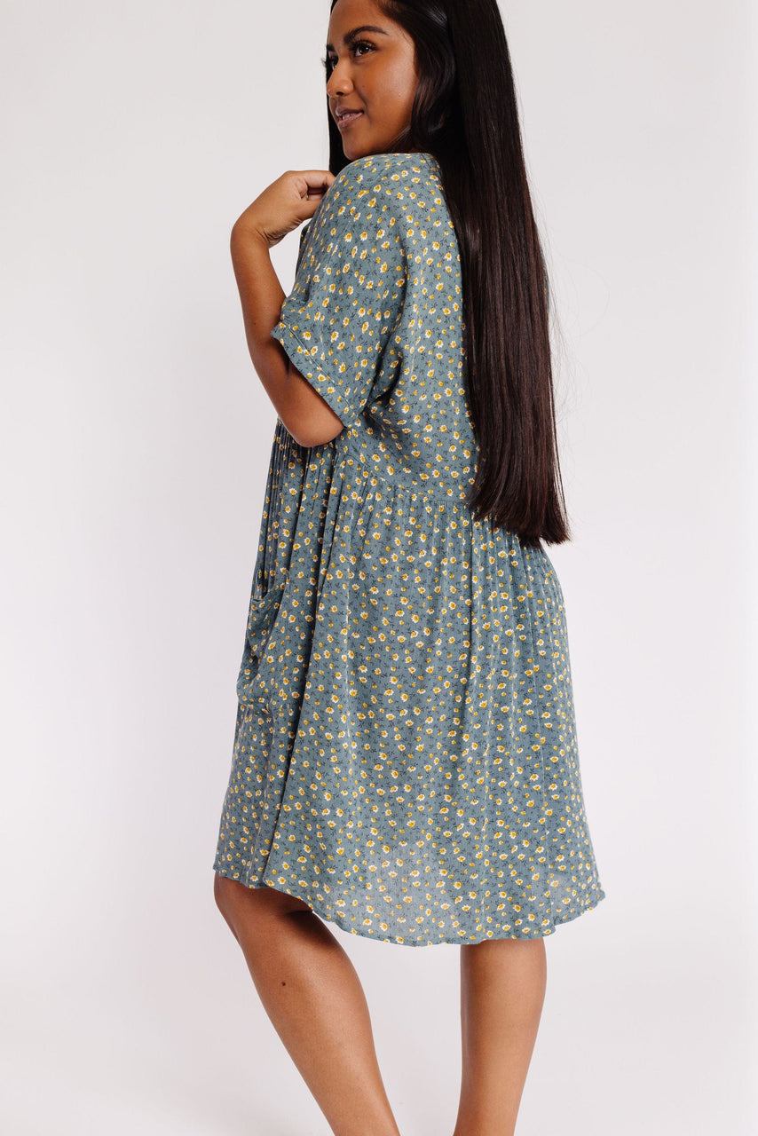 Desert Sky Dress in Olive