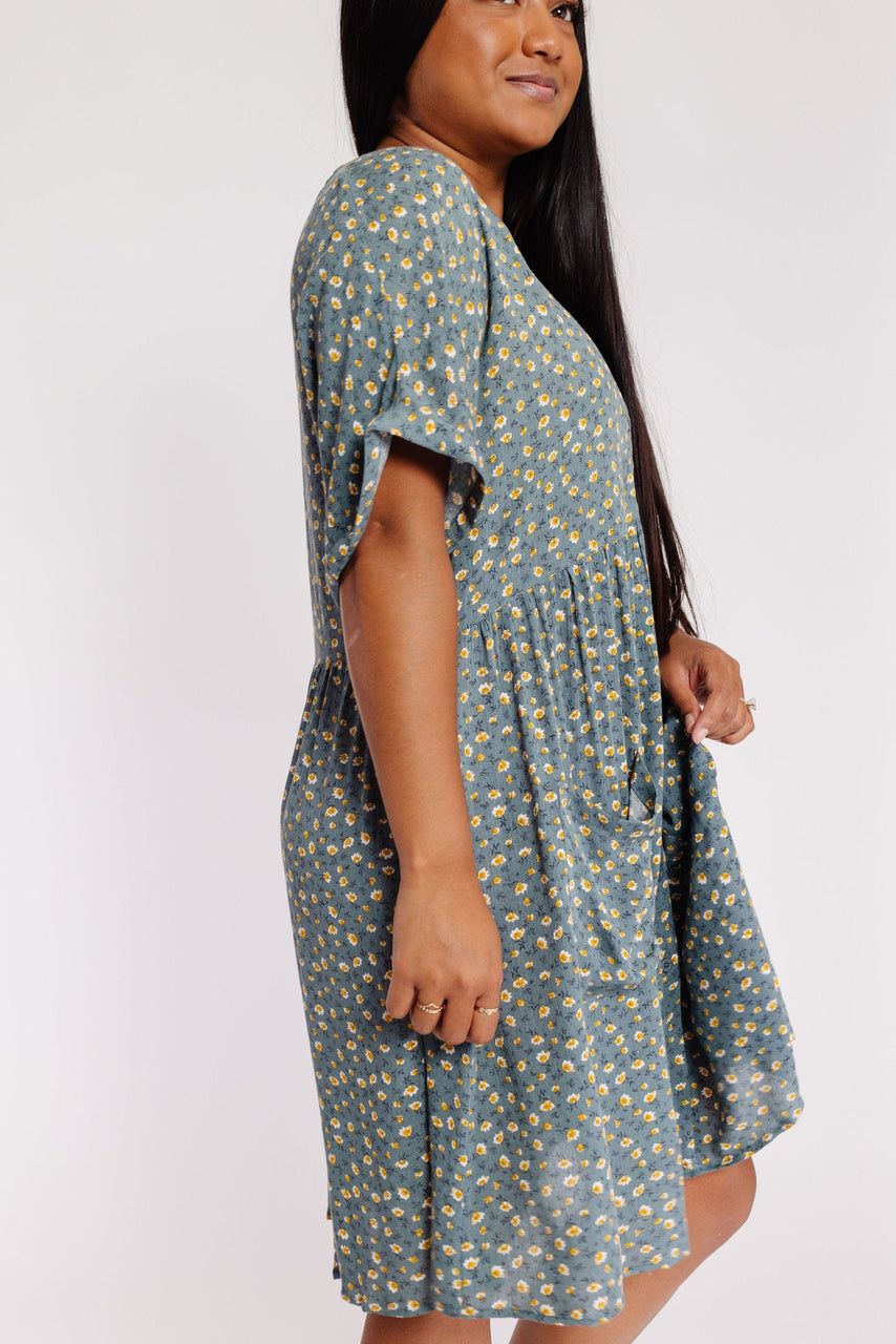 Desert Sky Dress in Olive