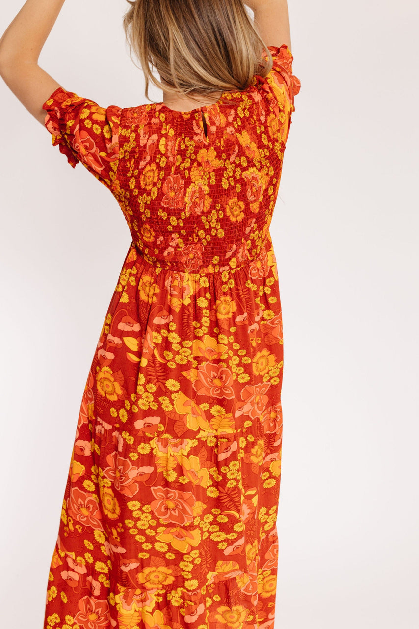 Duke Dress in Brick