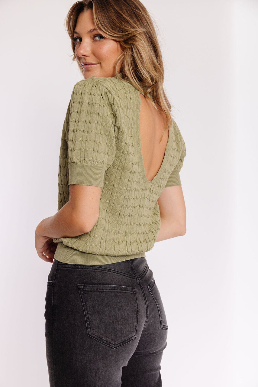 Ellie Sweater in Pistachio