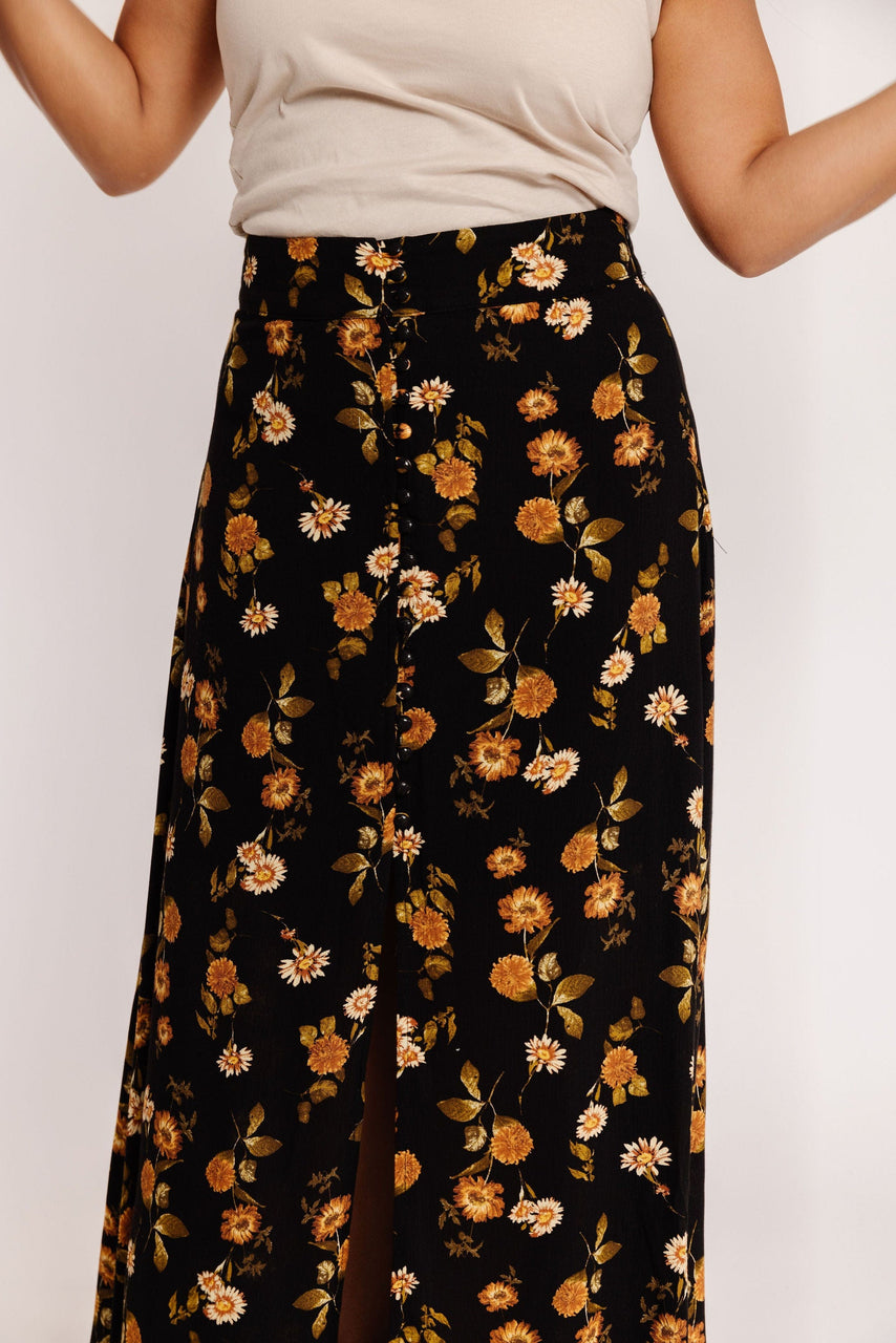 Golden Light Skirt in Black