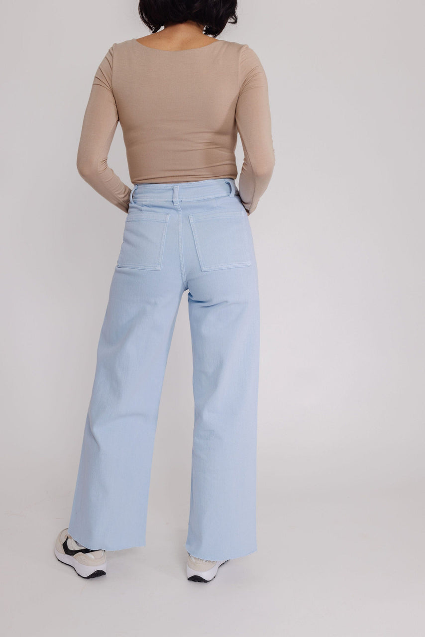 Hadley Pant in Baby Blue