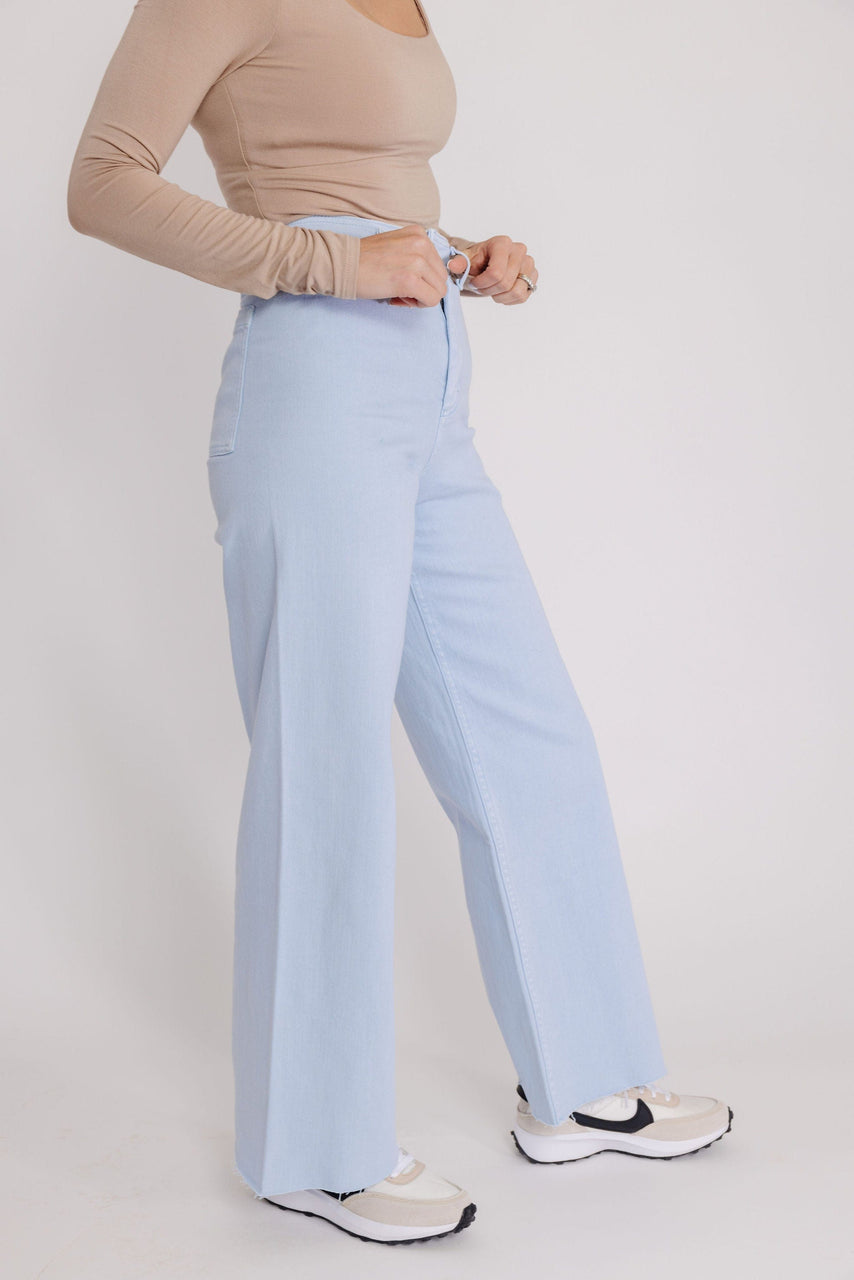 Hadley Pant in Baby Blue