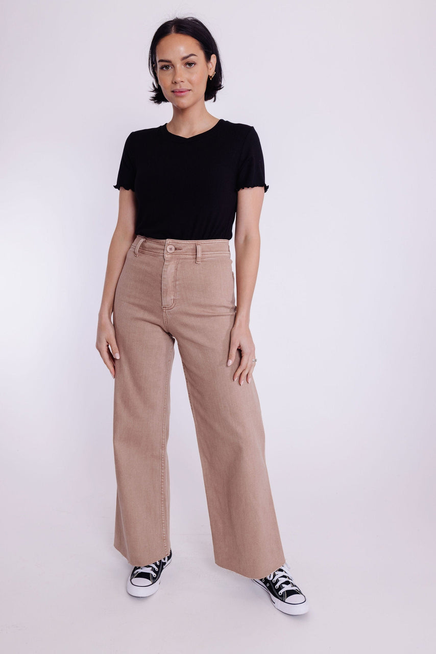 Hadley Pant in Mauve