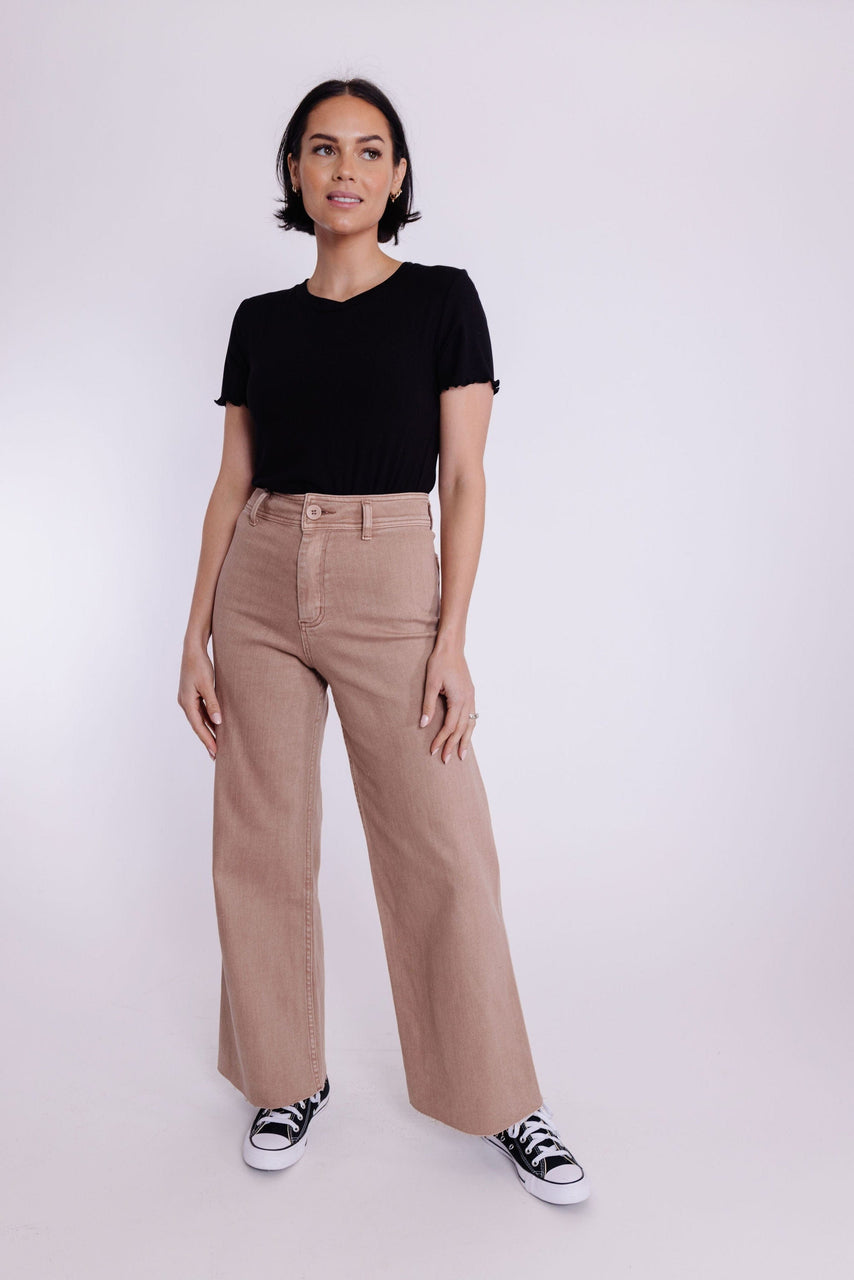 Hadley Pant in Mauve