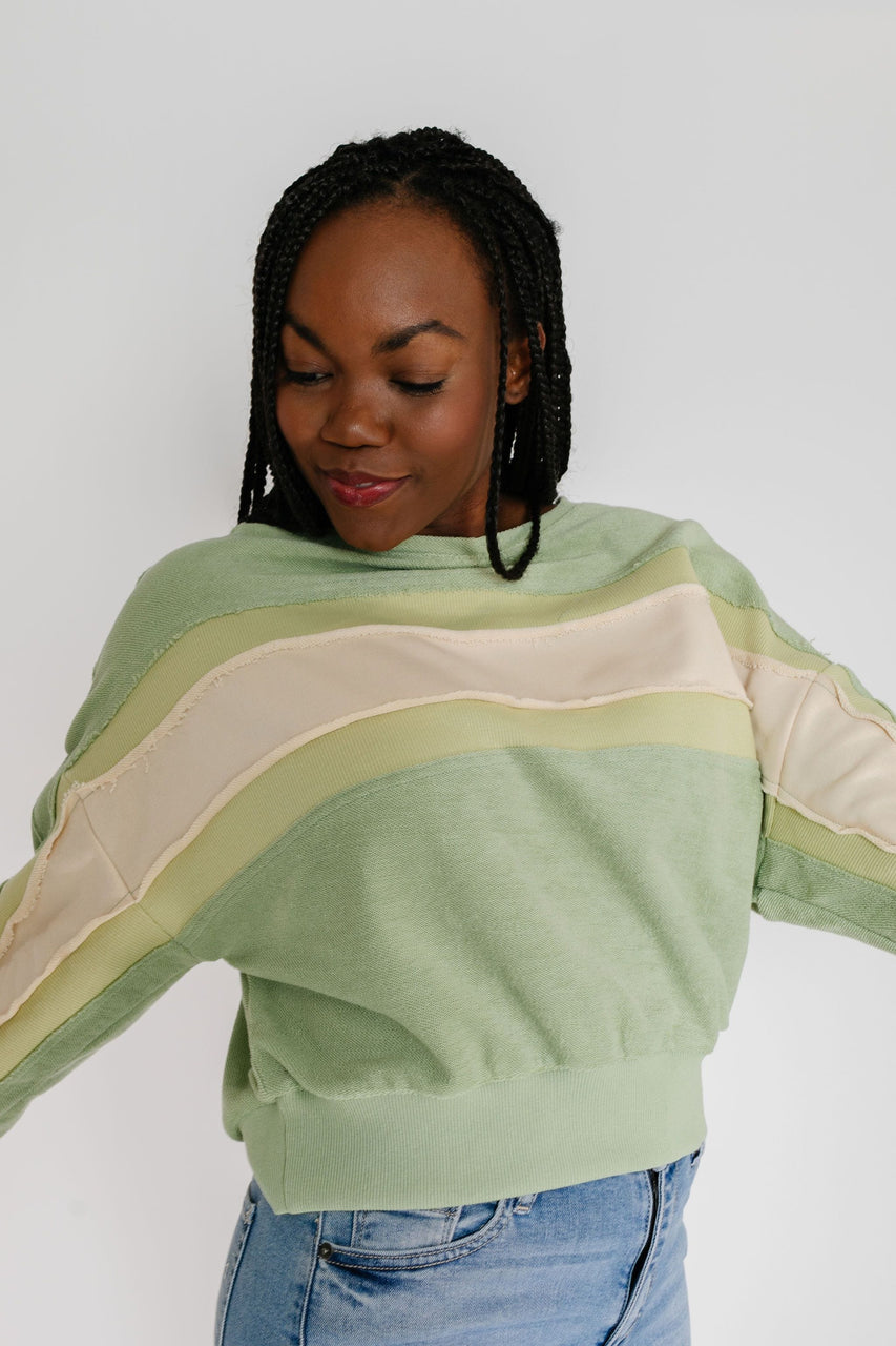 Harris Sweatshirt in Light Green