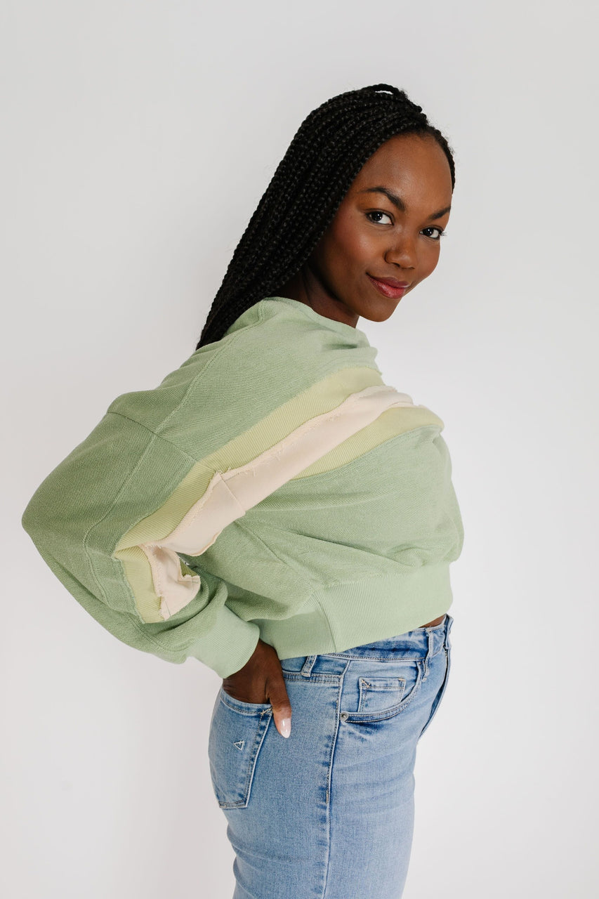 Harris Sweatshirt in Light Green