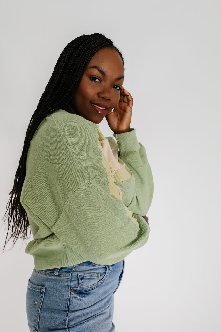 Harris Sweatshirt in Light Green