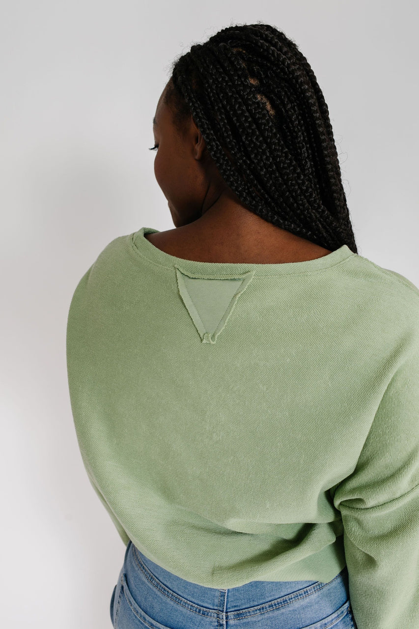 Harris Sweatshirt in Light Green