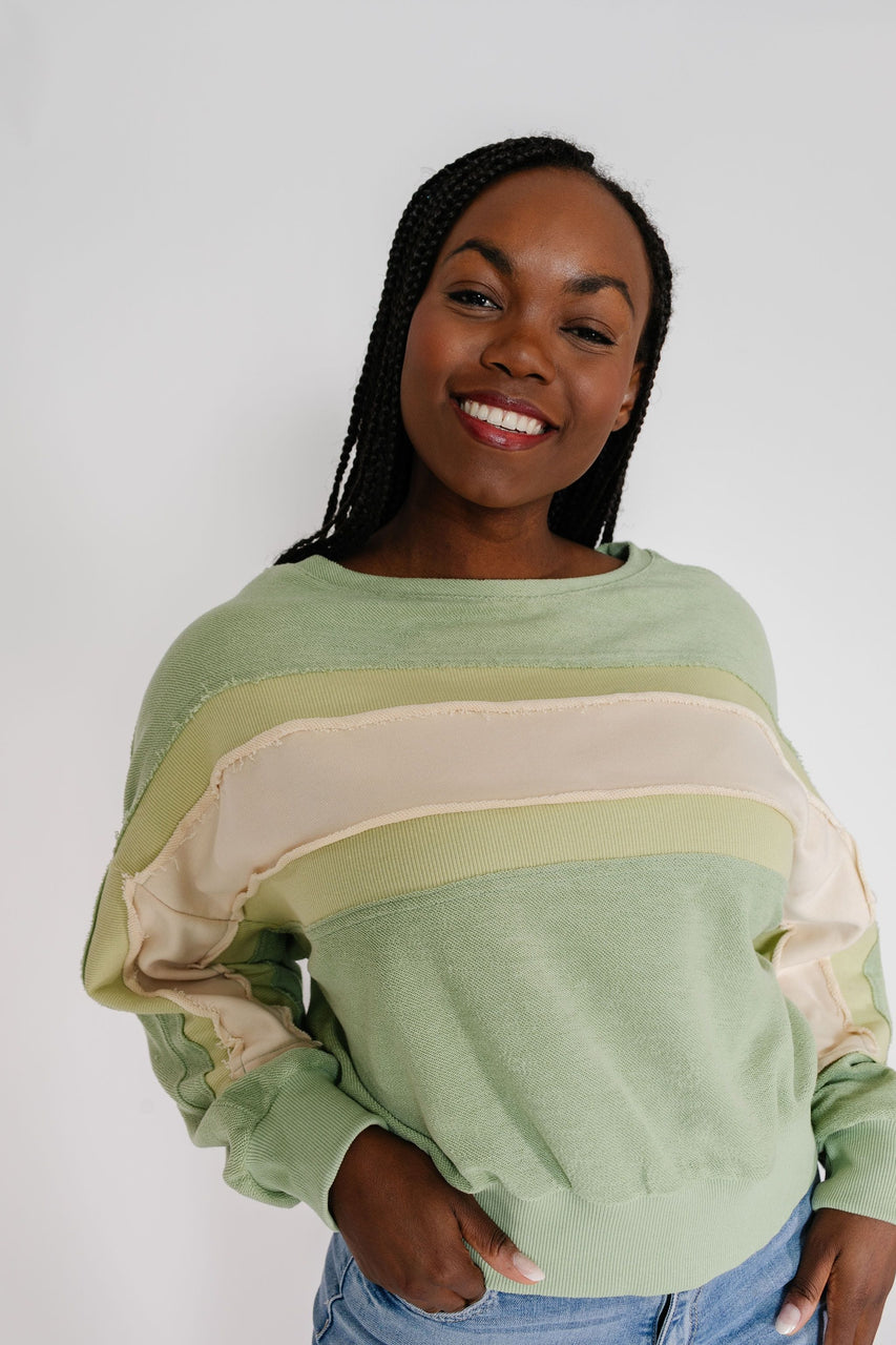 Harris Sweatshirt in Light Green