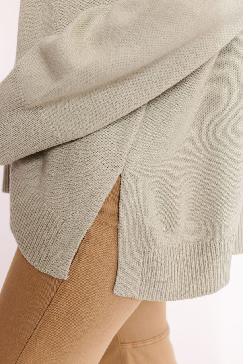 Holly Sweater in Dusty Sage