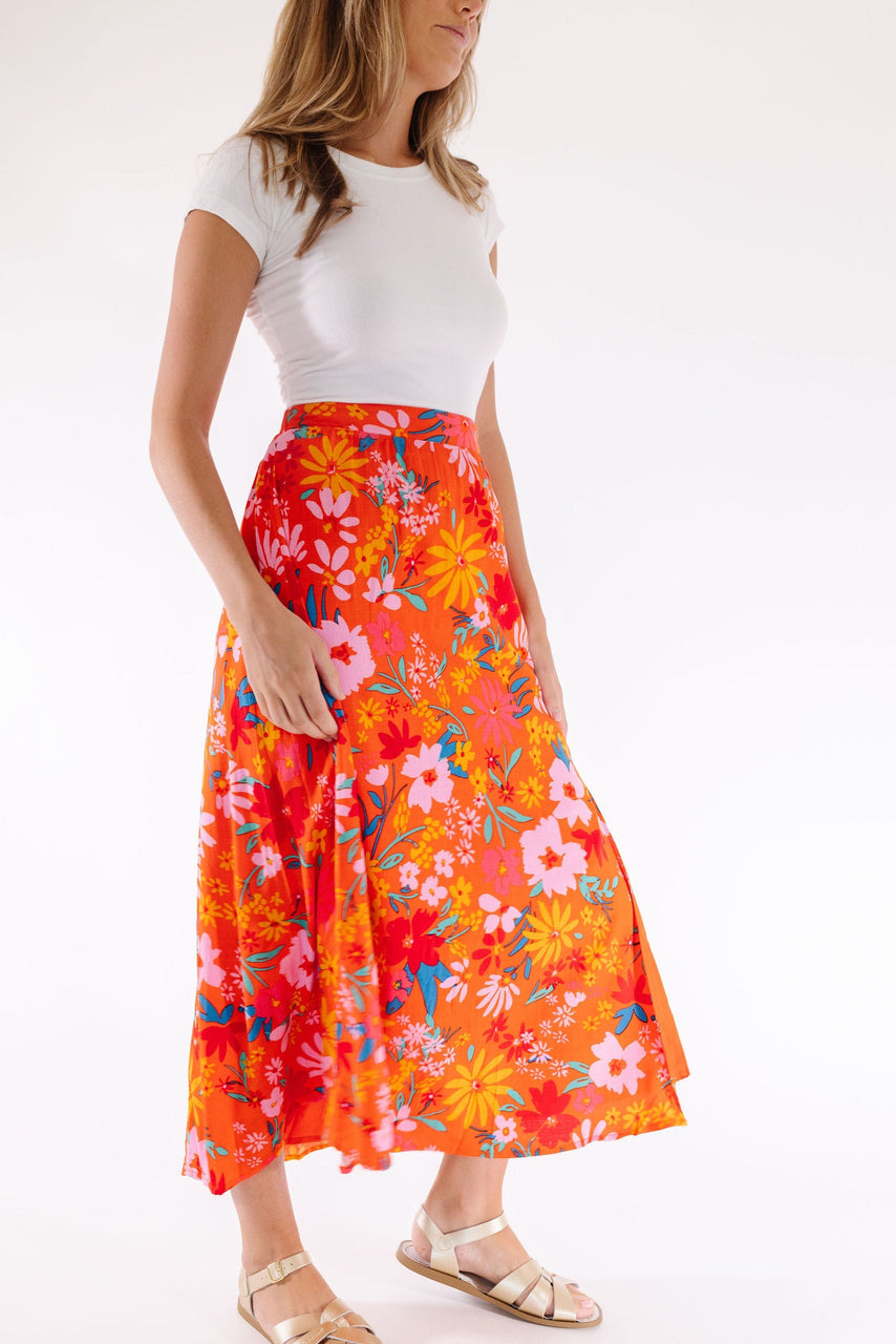 Jada Skirt in Floral