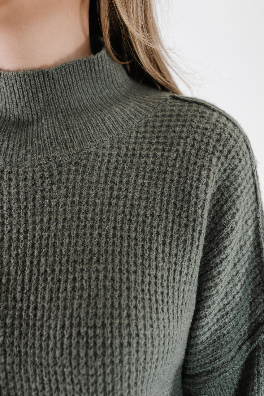 Johnny Sweater in Seagrass Green