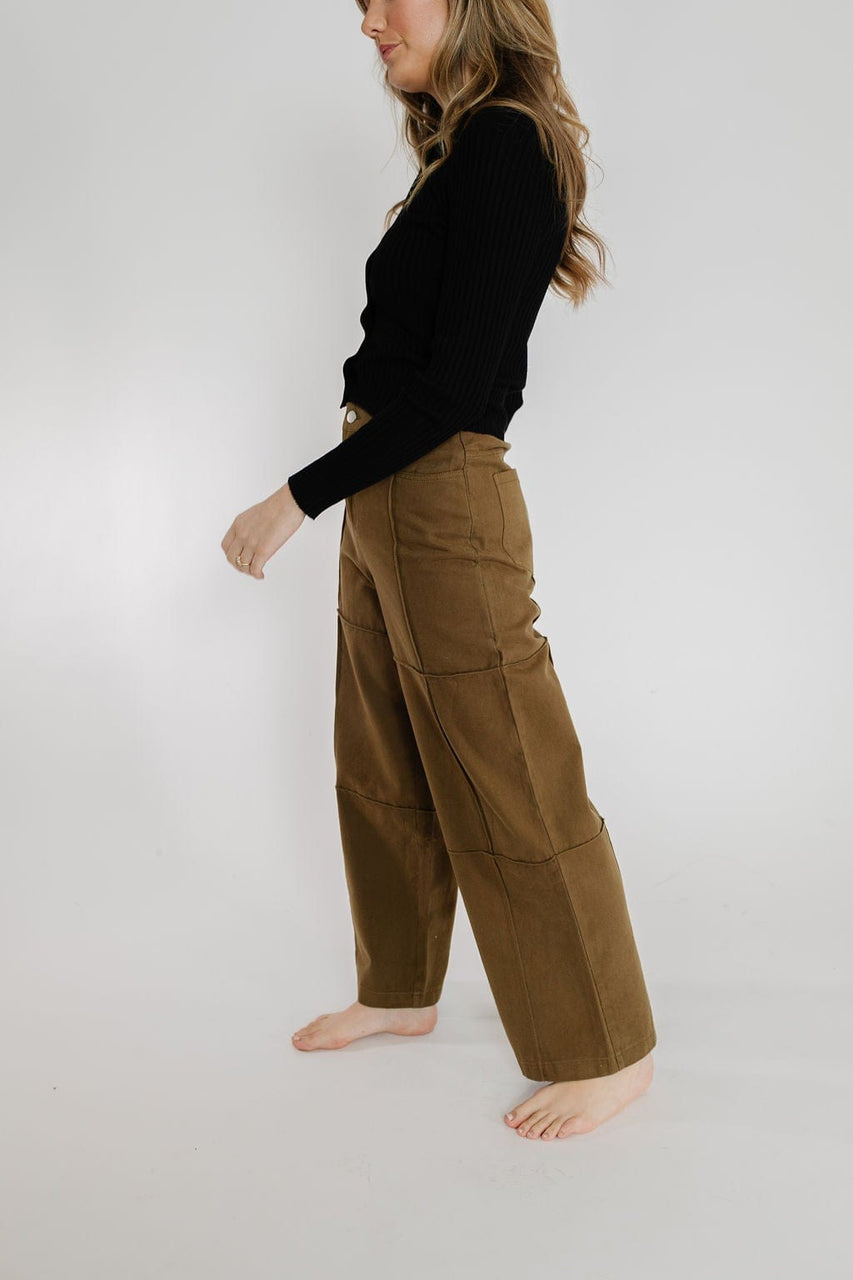 Jolene Pant in Brown