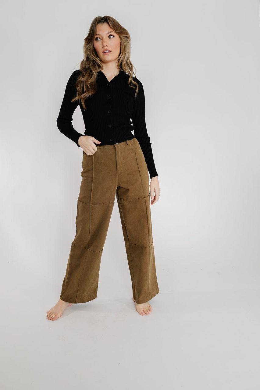 Jolene Pant in Brown