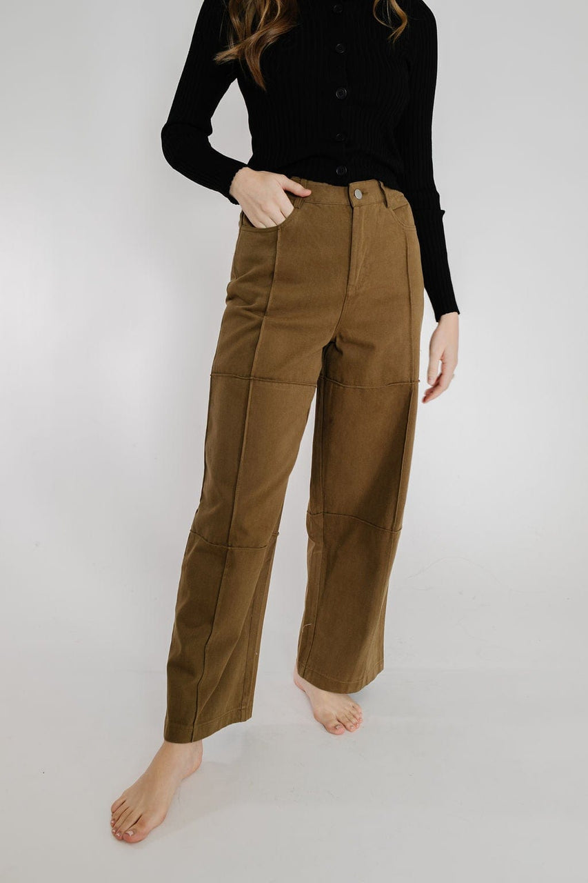 Jolene Pant in Brown