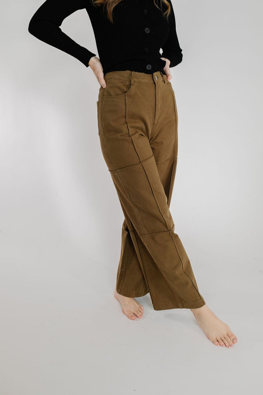 Jolene Pant in Brown