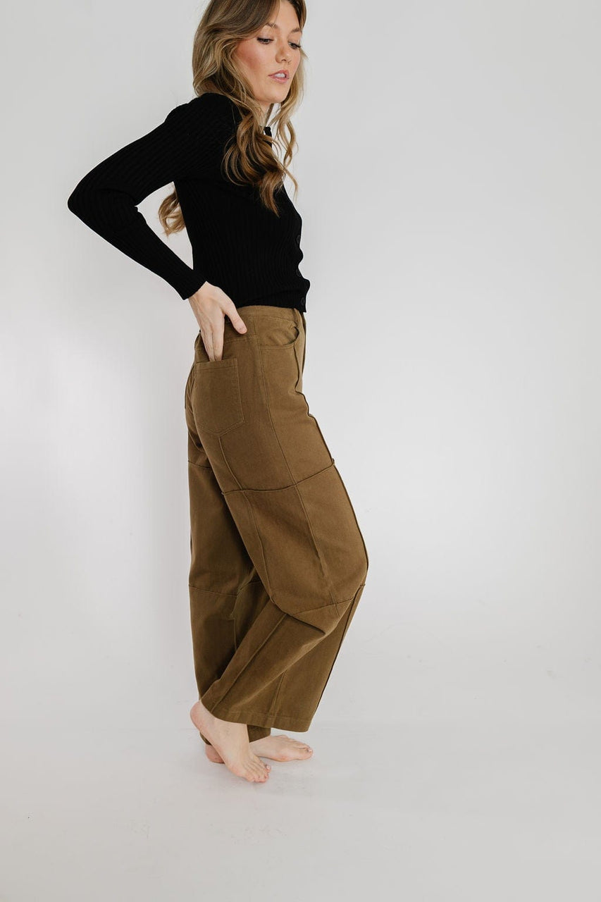 Jolene Pant in Brown