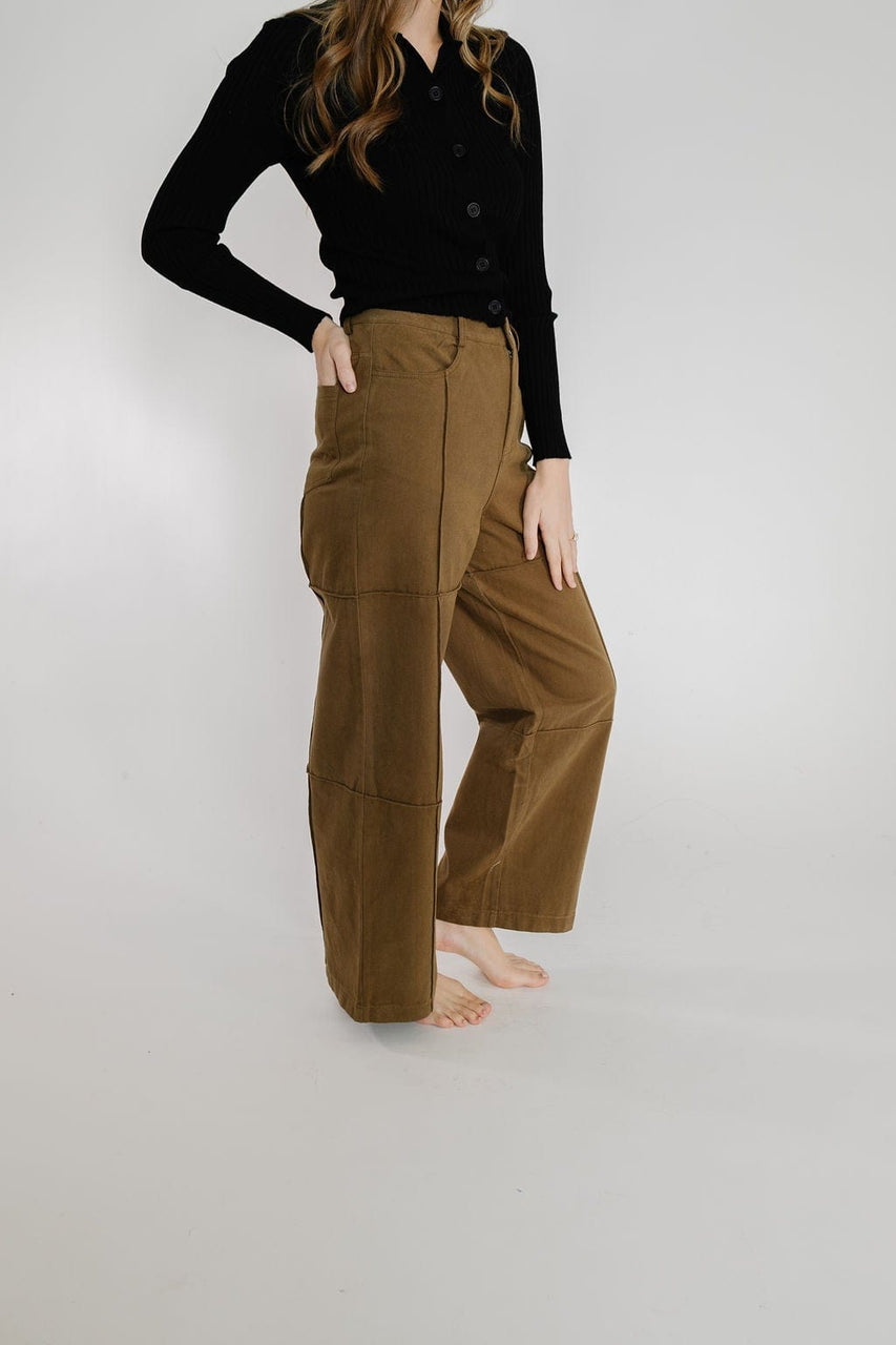 Jolene Pant in Brown