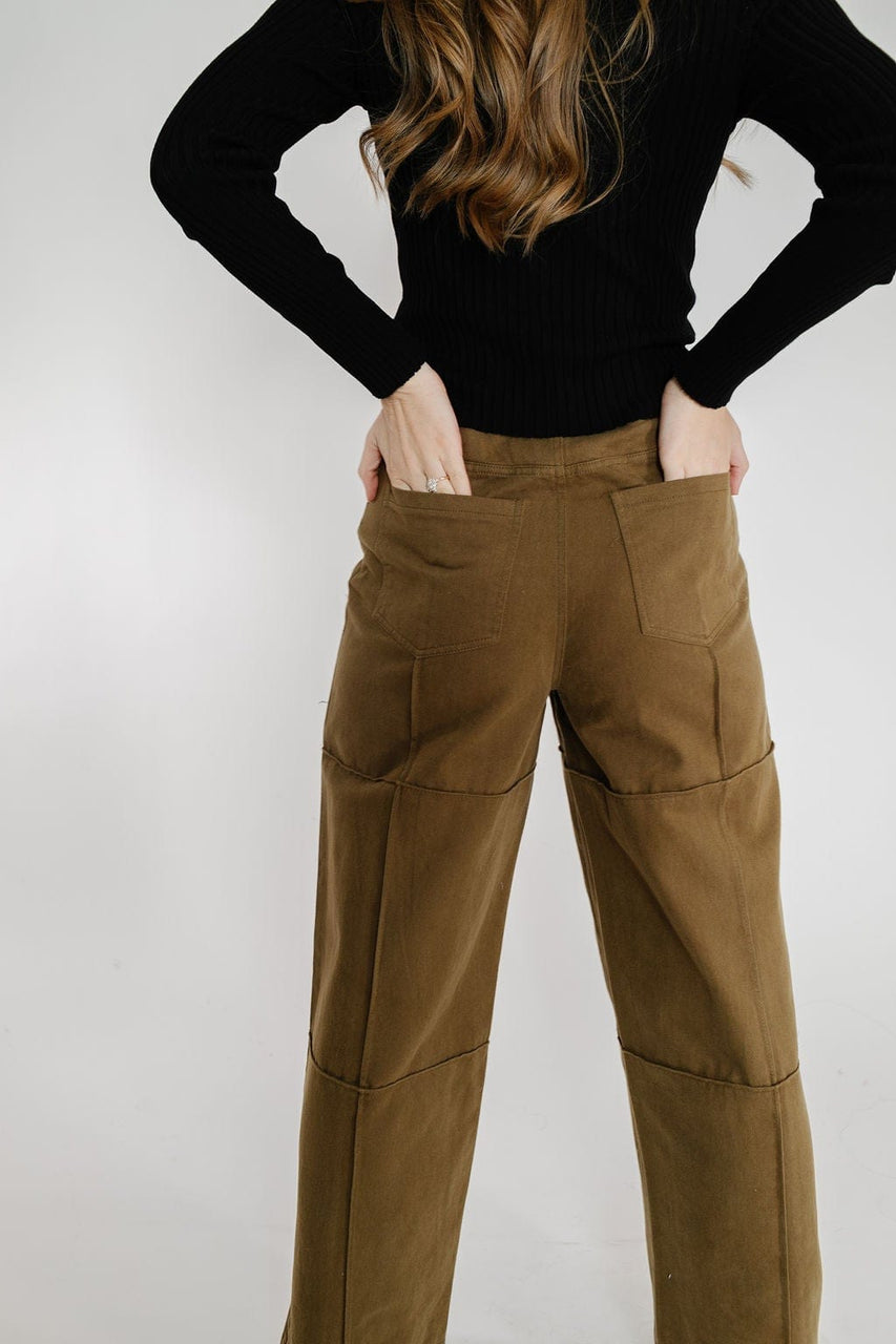Jolene Pant in Brown