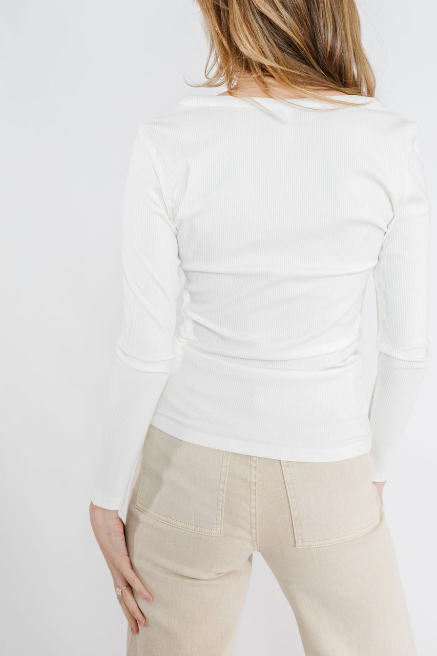 Kent Tee in Ivory