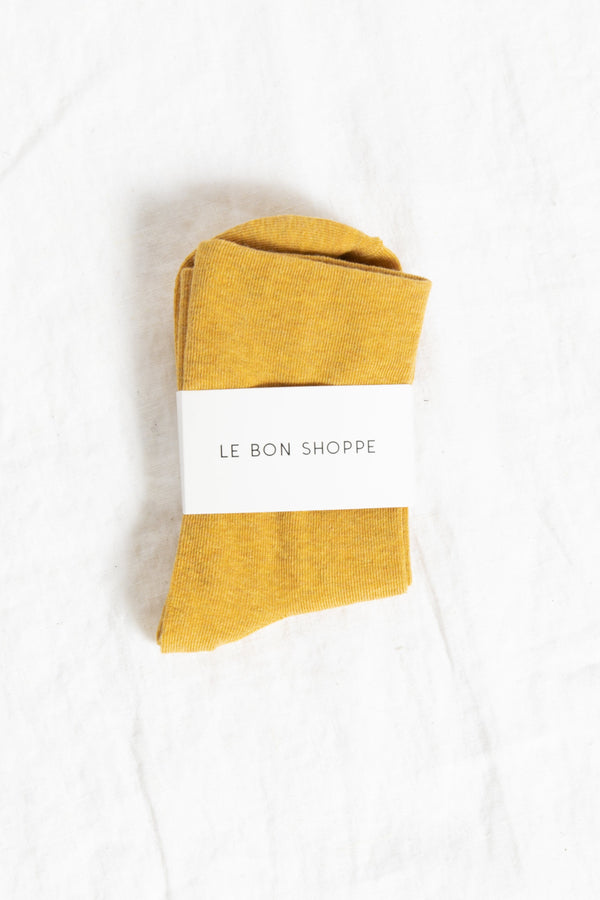 Le Bon Shoppe Sneaker Sock in Marigold