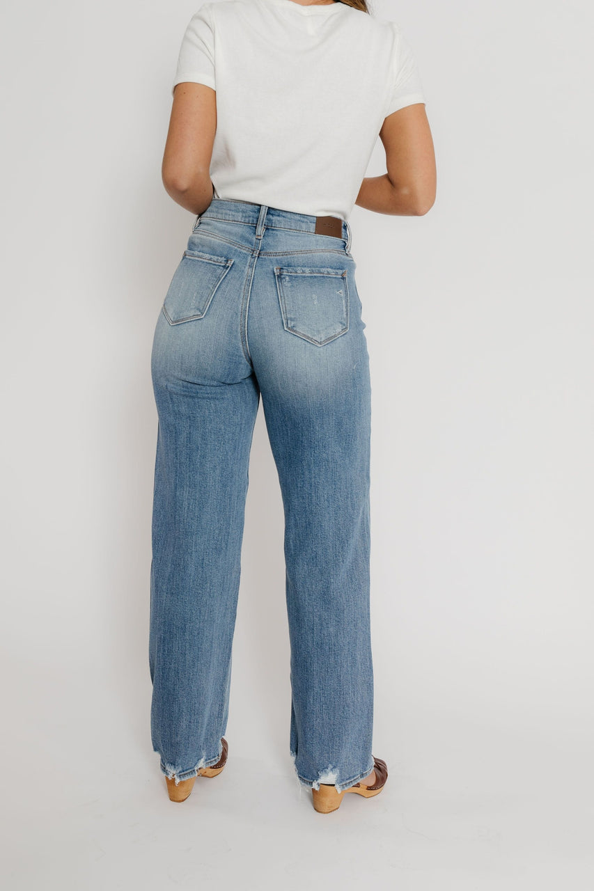 Logan Dad Denim Distressed