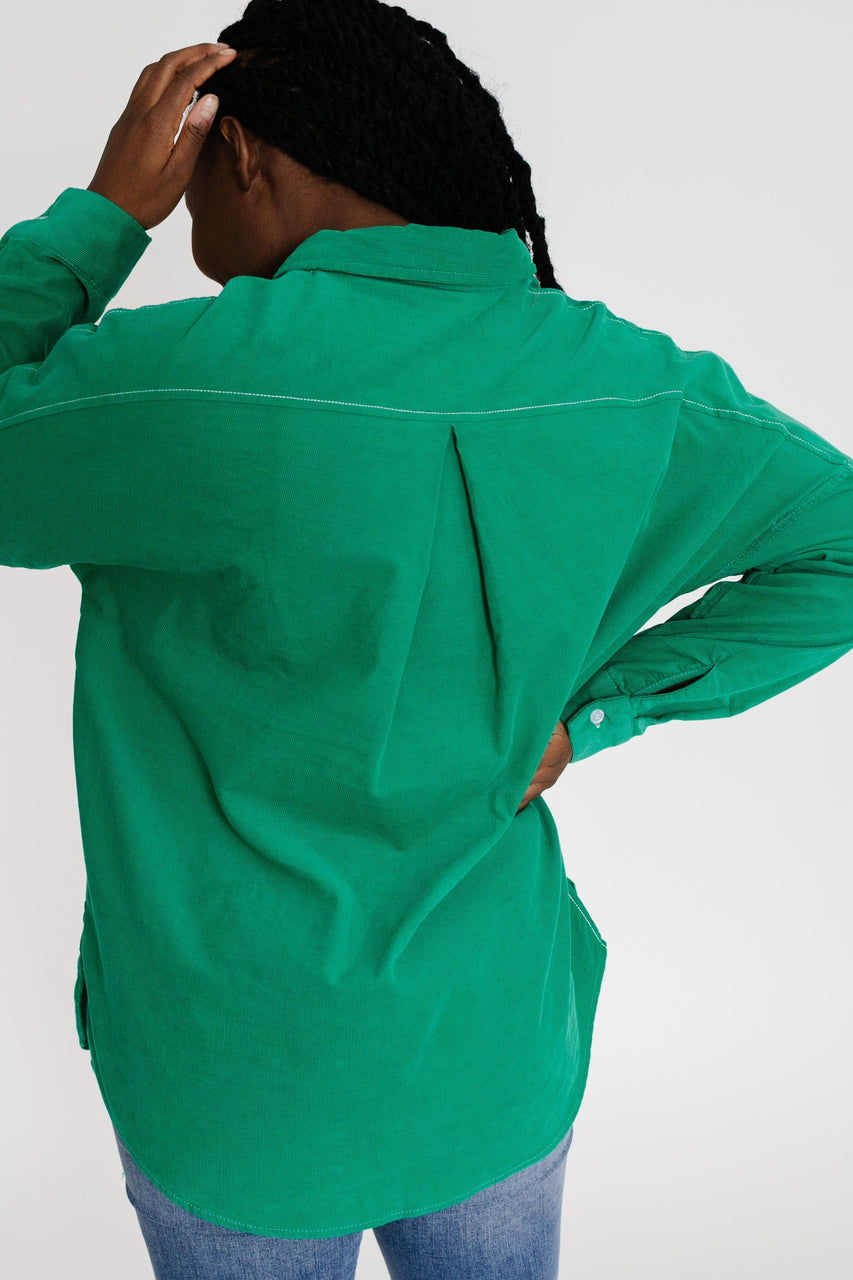 Mardi Shirt in Emerald