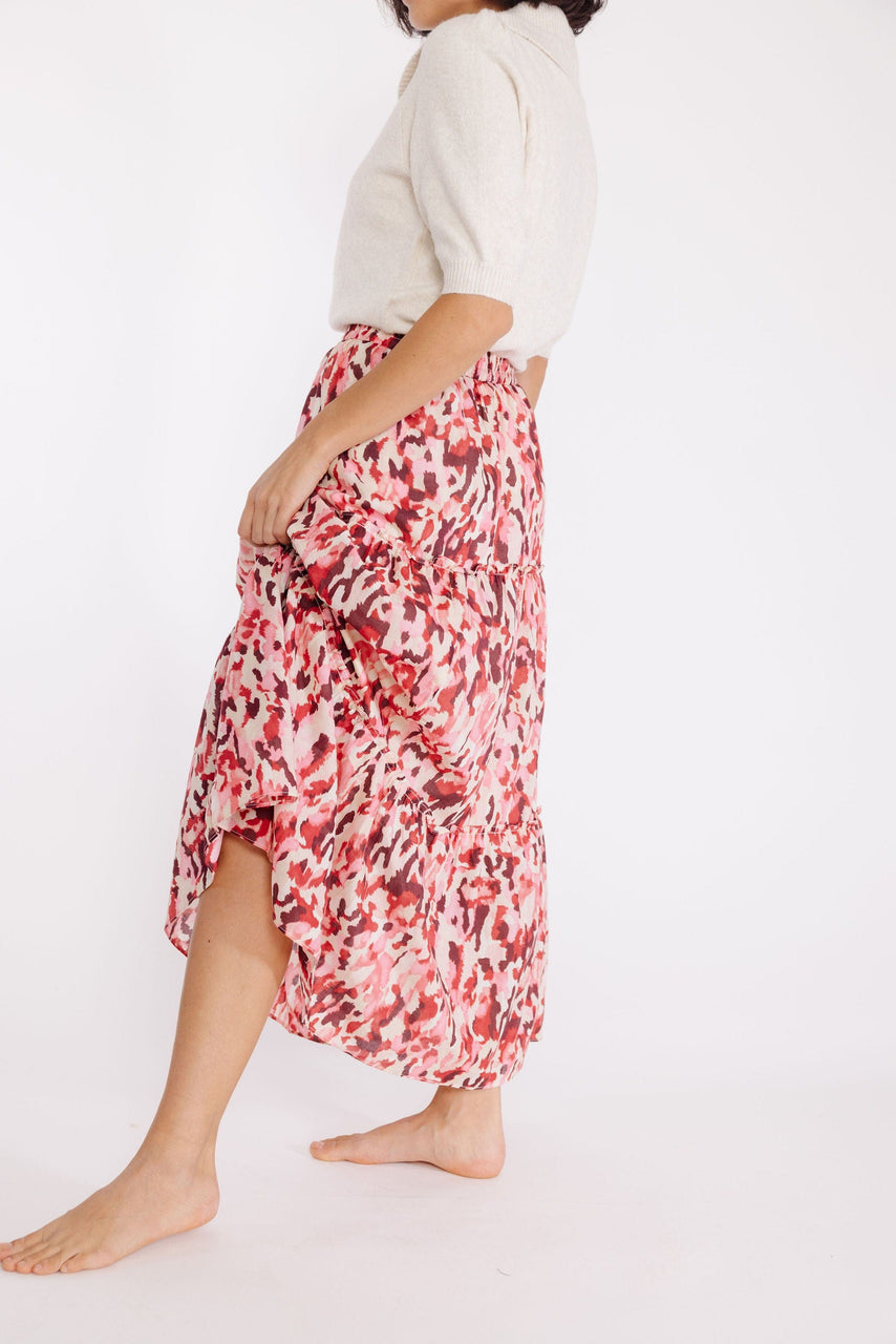 FRNCH Marion Skirt in Rose