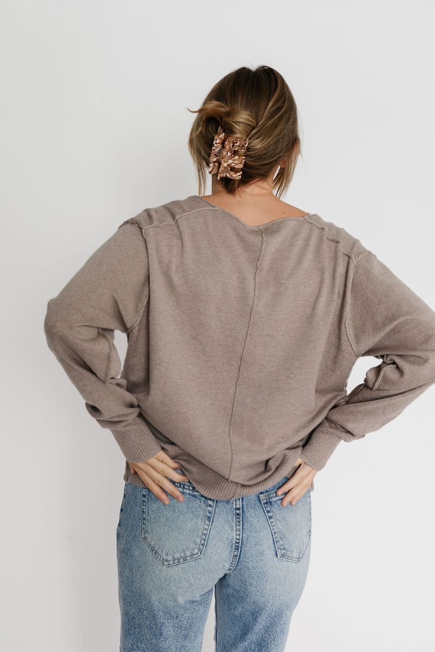 Maurice Cardigan in Mocha