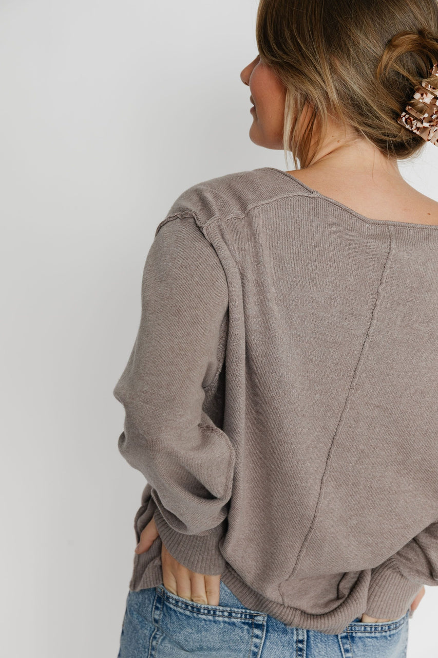 Maurice Cardigan in Mocha