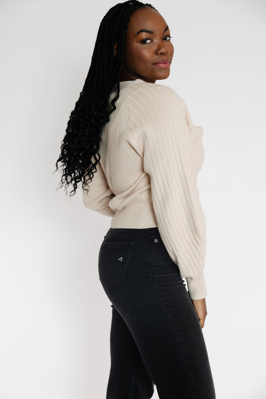 Megan Cardigan in Beige