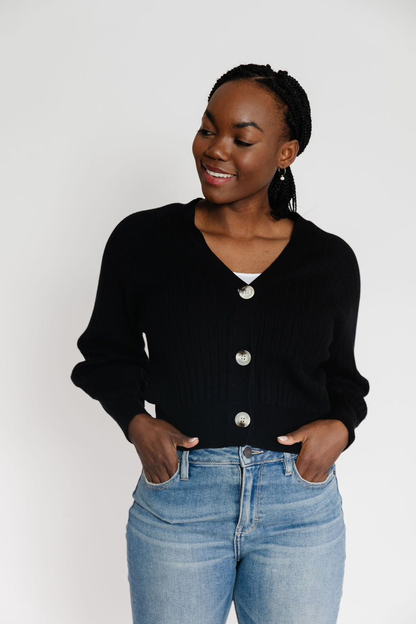 Megan Cardigan in Black
