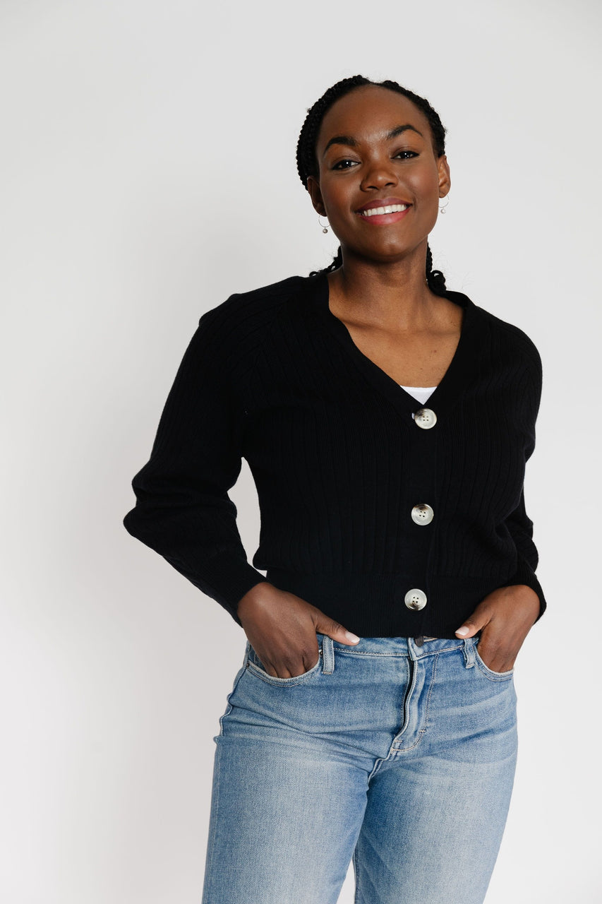 Megan Cardigan in Black