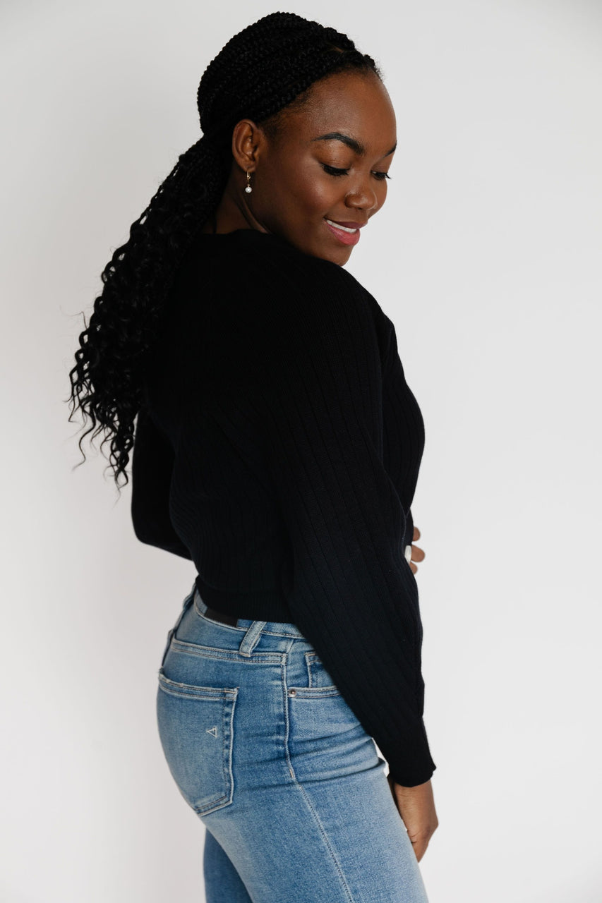 Megan Cardigan in Black