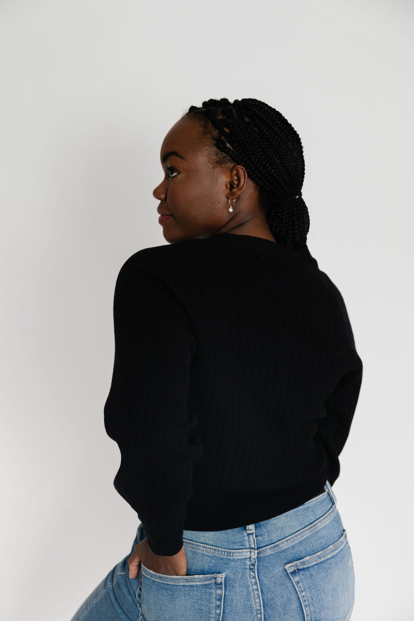 Megan Cardigan in Black