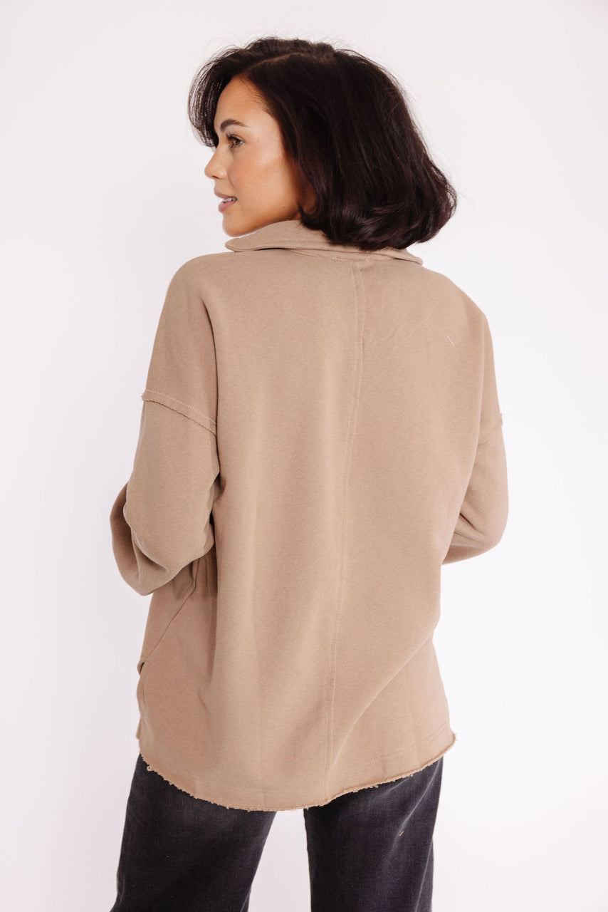 Misha Sweatshirt in Taupe